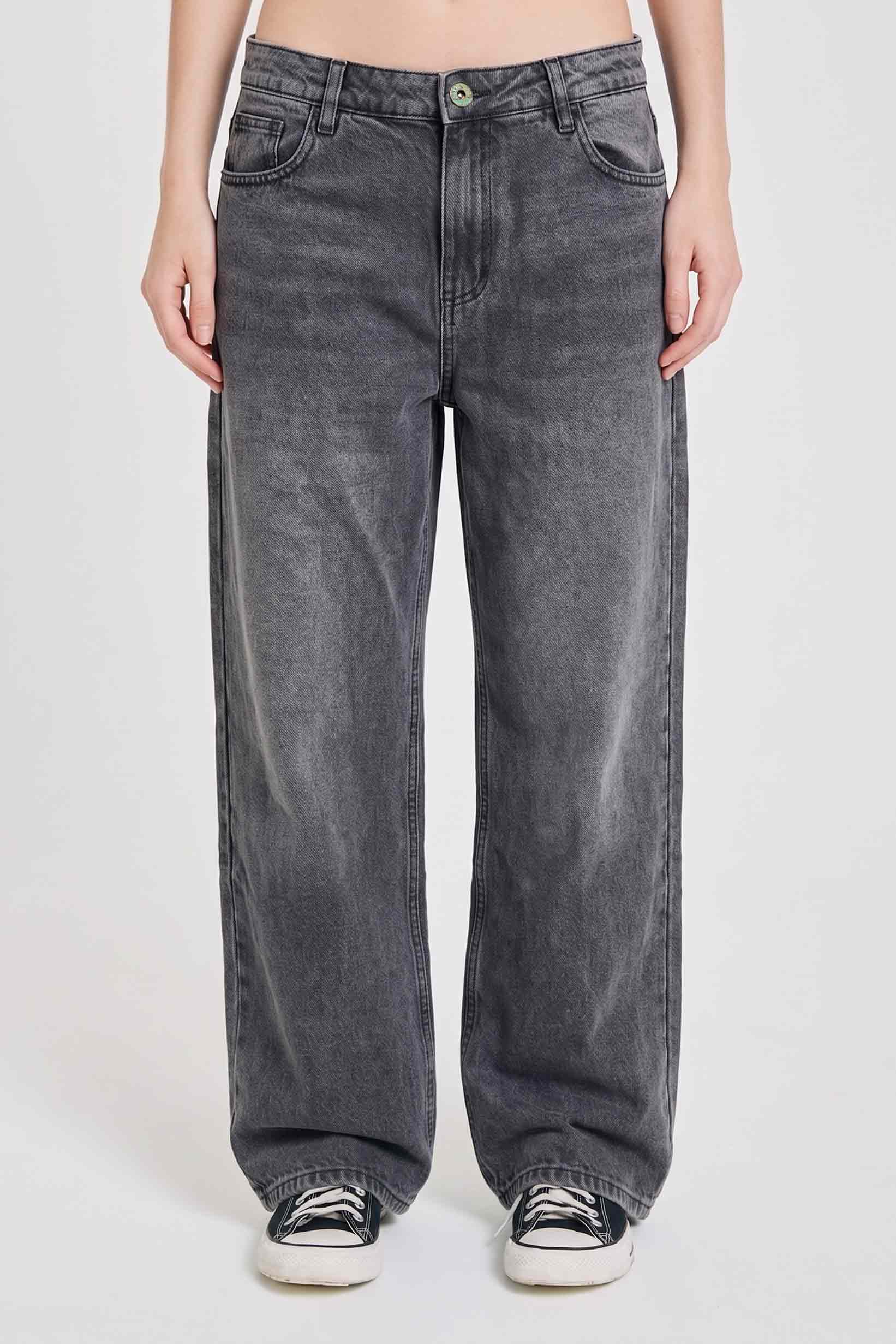 Jean Wide Low Used Black
